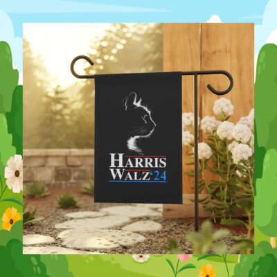 Official Harris Walz 2024 Garden Flag