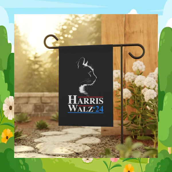 Official Harris Walz 2024 Garden Flag