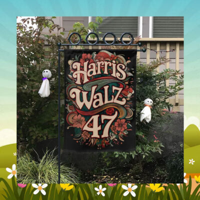 Official Harris Walz 47 Flag