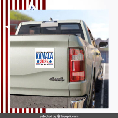 Official Kamala 24 Car Magnets