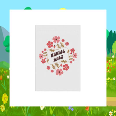 Official Kamala Harris 2024 Garden Flag