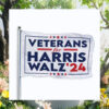 Official Veterans For Harris Walz 2024 Election Flags