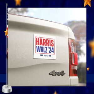 Official Vote Harris Walz 24 Car Magnets