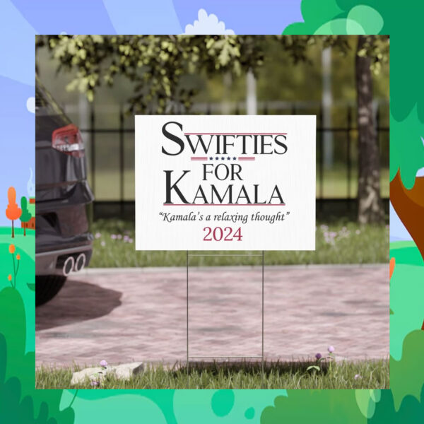 Swifties for Kamala 2024 Election Yard Sign