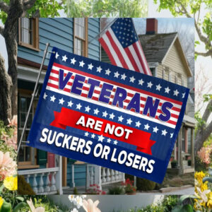 Veterans Are Not Suckers Or Losers Harris 2024 Flag