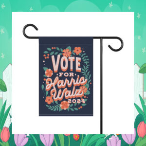 Vote For Harris Walz 2024 Flags