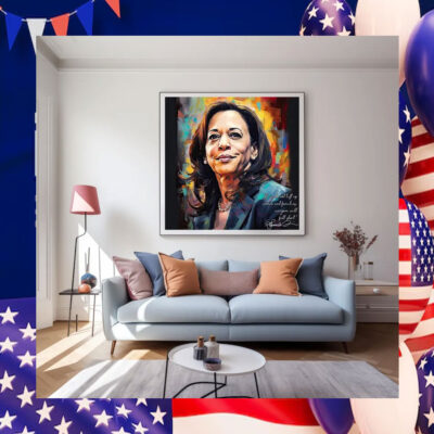 Vote For Kamala Harris Famous Quotes Poster