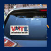 Vote Like A Childless Dog Lady Kamala Sticker