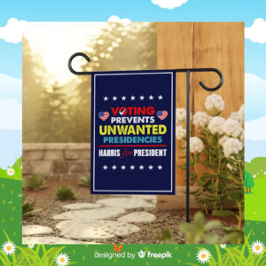 Voting Prevents Unwanted Presidencies Harris For President 2024 Flag