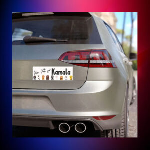 We Vote For Kamala Car Magnet