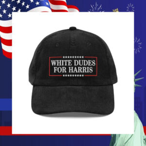 White Dudes for Kamala Harris Hat