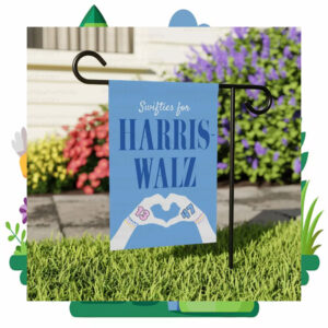 Wifties For Harris Walz 2024 Flag