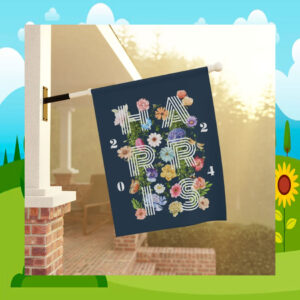 Wildflower Kamala Harris 2024 Garden and House Flag