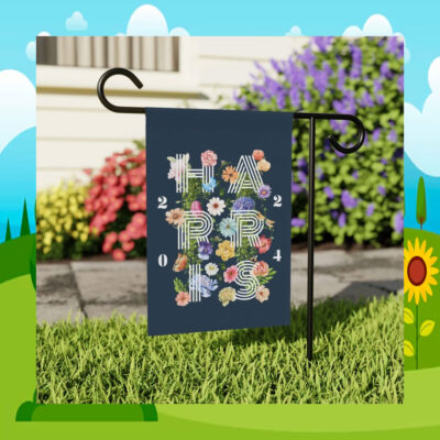 Wildflower Kamala Harris 2024 Garden and House Flag