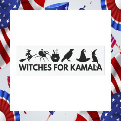 Witches For Kamala 2024 Car Magnet
