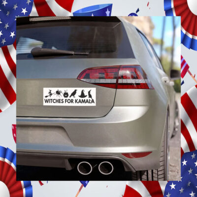 Witches For Kamala 2024 Car Magnet