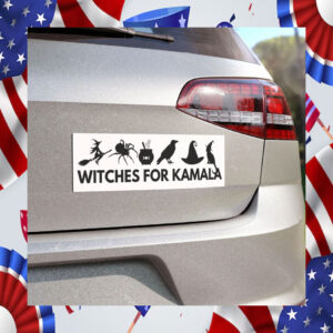 Witches For Kamala 2024 Car Magnet