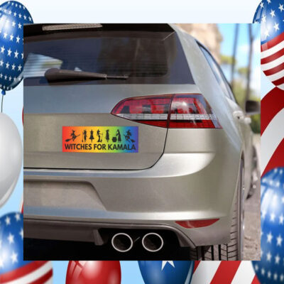 Witches For Kamala Car Magnet