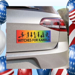 Witches For Kamala Car Magnet
