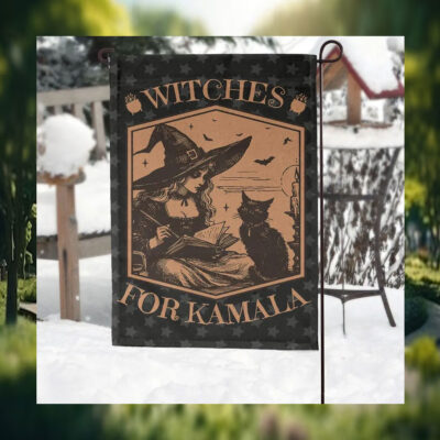 Witches For Kamala Halloween Flag