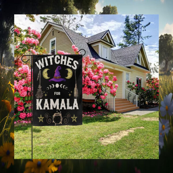 Witches For Kamala Halloween Spooky Flags