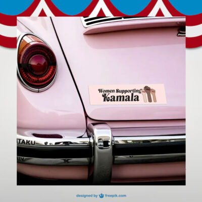 Women Support Kamala Stickers