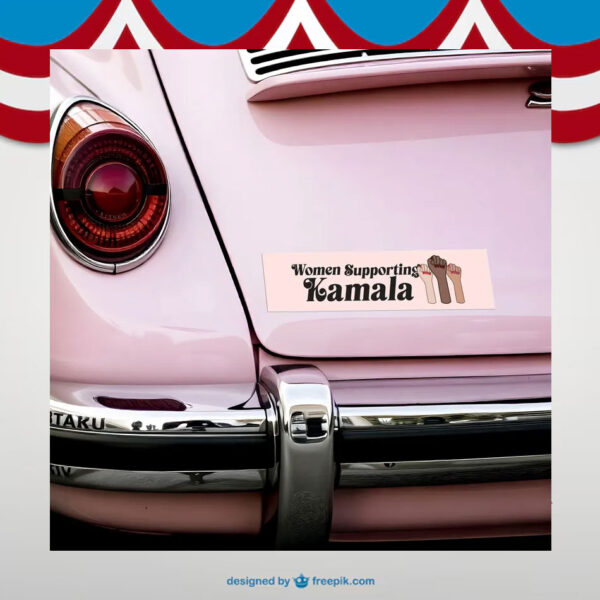 Women Support Kamala Stickers
