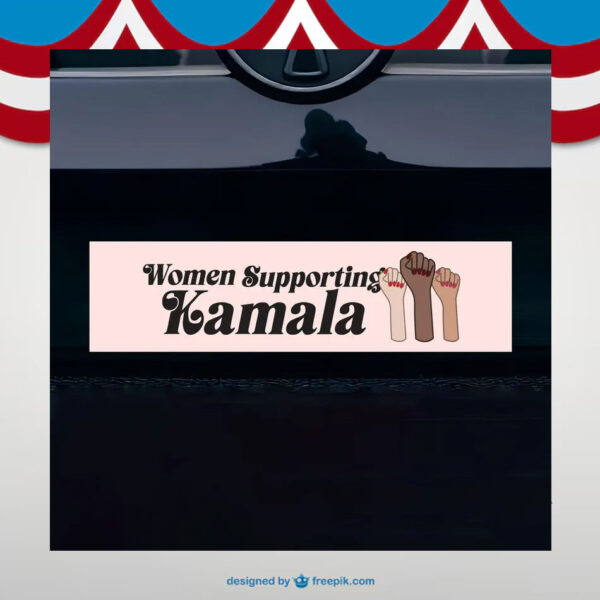 Women Support Kamala Stickers