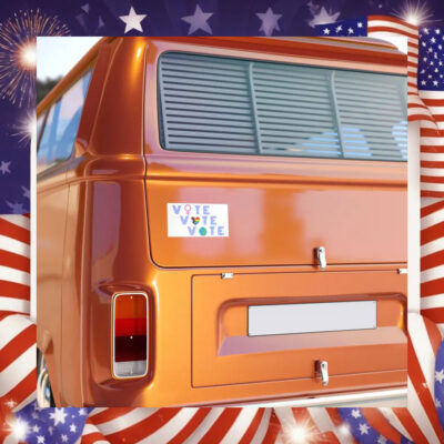 Women Vote Kamala Harris Bumper Sticker
