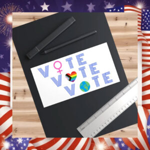 Women Vote Kamala Harris Bumper Sticker