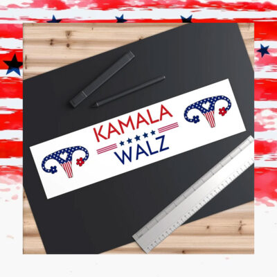 Women Vote Kamala Walz 2024 Sticker