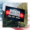 2024 Biden Harris Truth Hope Decency Flags