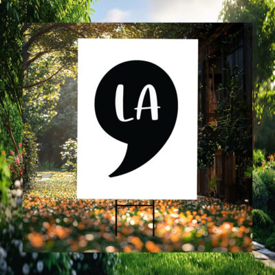 2024 Comma La Kamala Harris Yard Signs