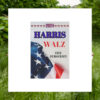 2024 Harris Walz Save Democracy Garden Flag