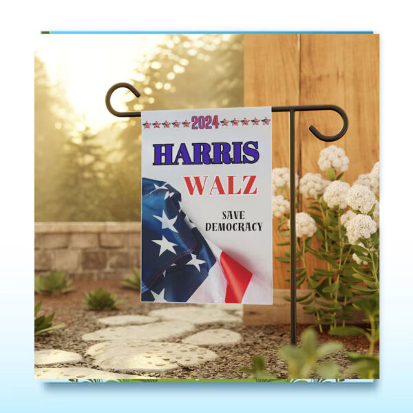2024 Harris Walz Save Democracy Flags