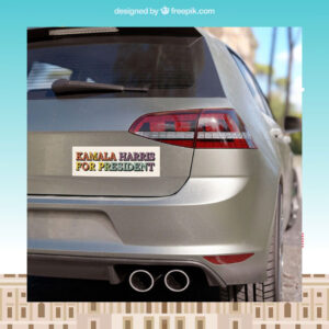 2024 Kamala Harris For President Car Magnet