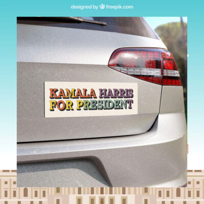 2024 Kamala Harris For President Car Magnet