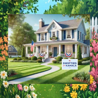 2024 Swifties For Kamala Yard Signs
