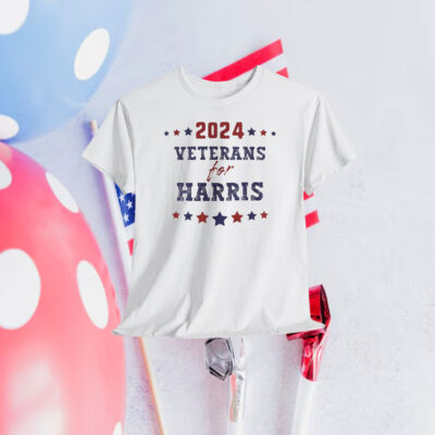 2024 Veterans For Harris T-Shirt