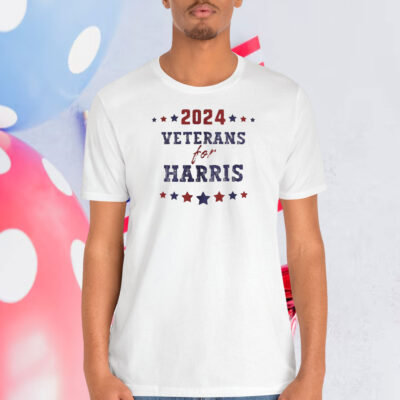 2024 Veterans For Harris T-Shirt