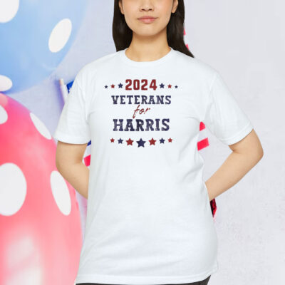 2024 Veterans For Harris T-Shirt