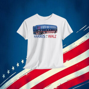 A New Way Forward Bus Harris 2024 Walz Shirt