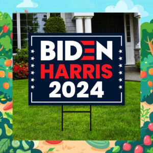 Biden Harris 2024 Yard Signs