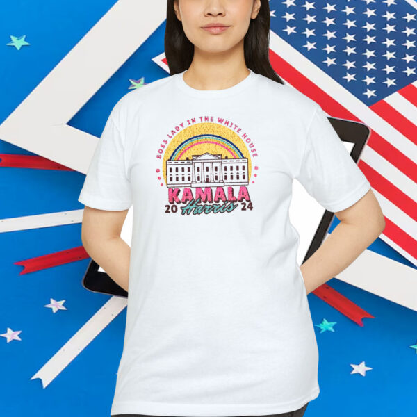 Boss Lady In The White House Kamala Harris 2024 Shirt