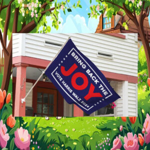 Bring Back The Joy Vote Harris Walz 2024 flags