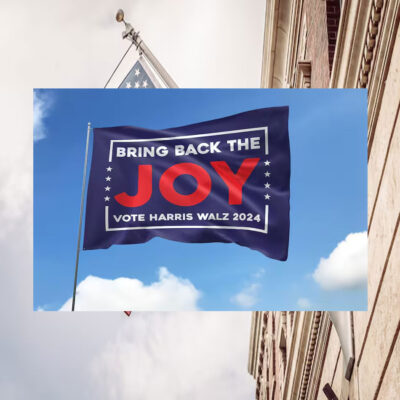 Bring Back The Joy Vote Harris Walz 24 Flags