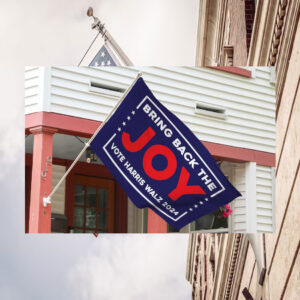 Bring Back The Joy Vote Harris Walz 24 Flags