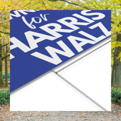 Business Owners For Harris Walz 2024 Election Yard Sign