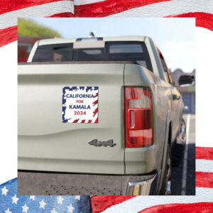 California For Kamala 2024 Car Magnet