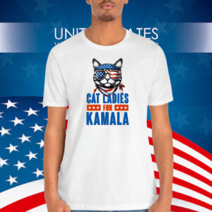 Cat Ladies For Kamala 2024 Shirt